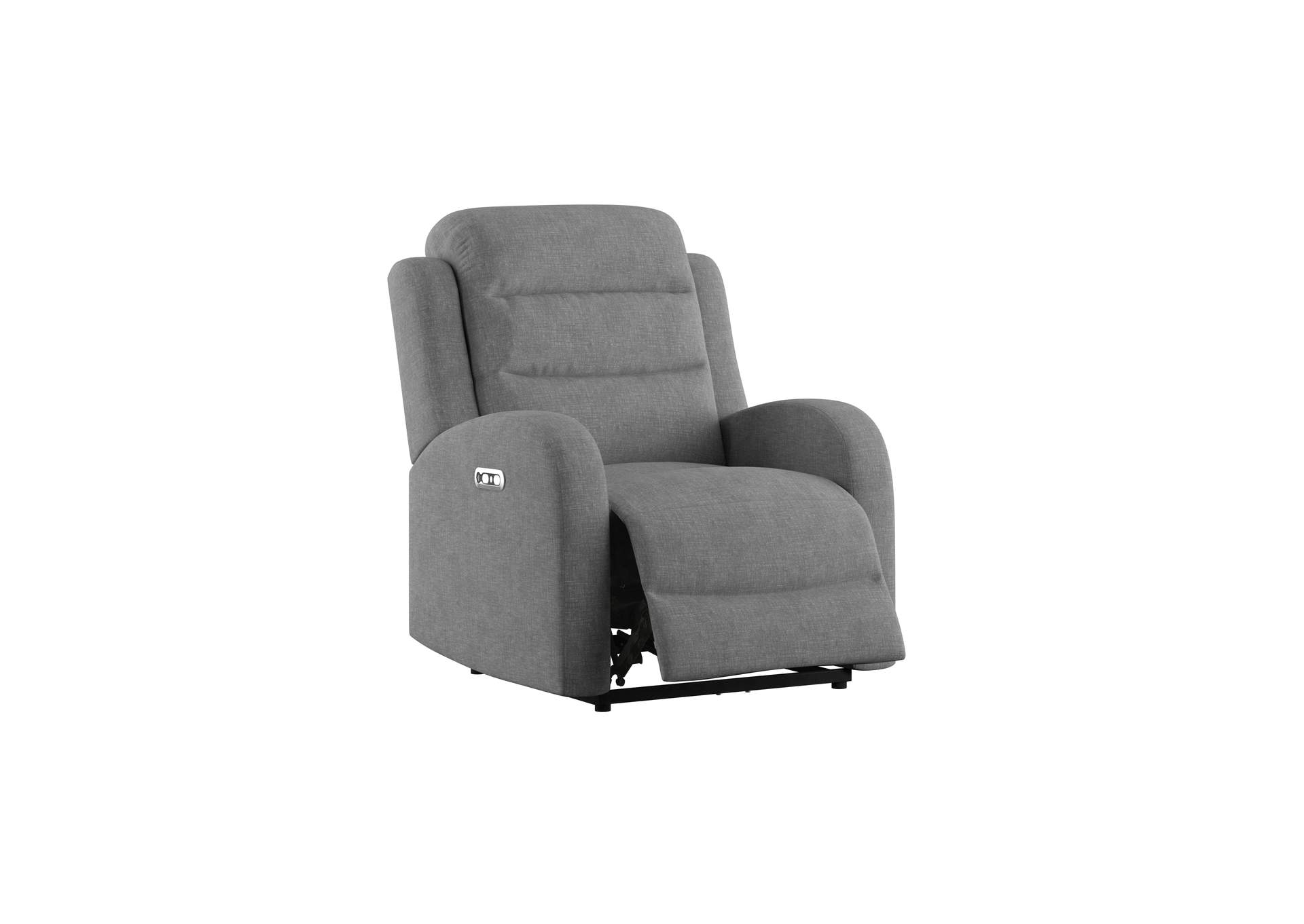 Harvey Dual Power Recliner And Headrest,Emerald Home Furnishings