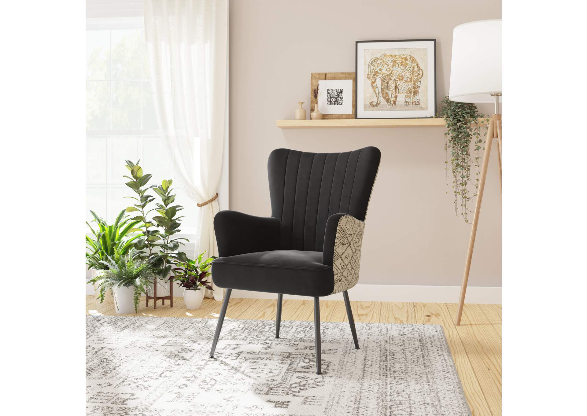 Amera Accent Chair,Emerald Home Furnishings