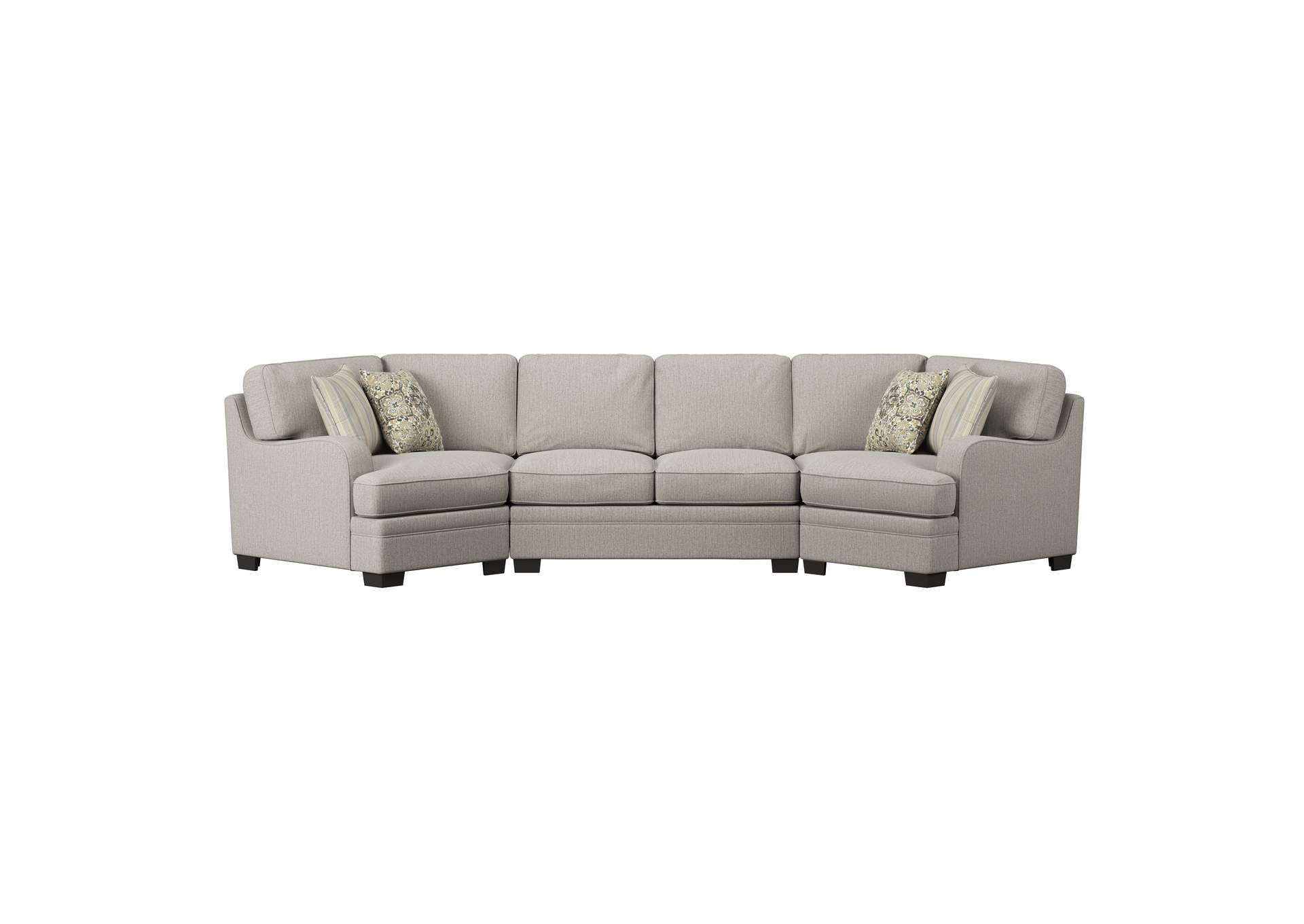 Analiese Cuddler Sectional,Emerald Home Furnishings