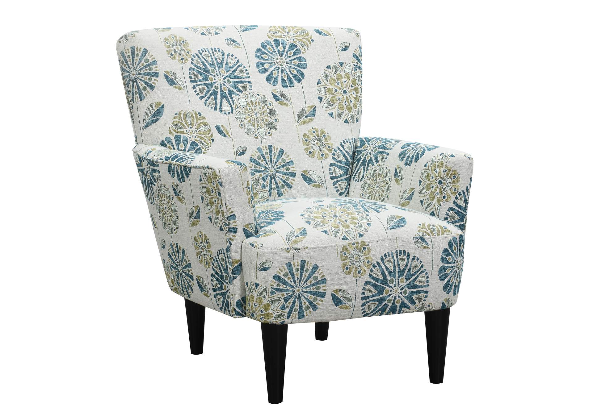 Flower Power Accent Chair,Emerald Home Furnishings