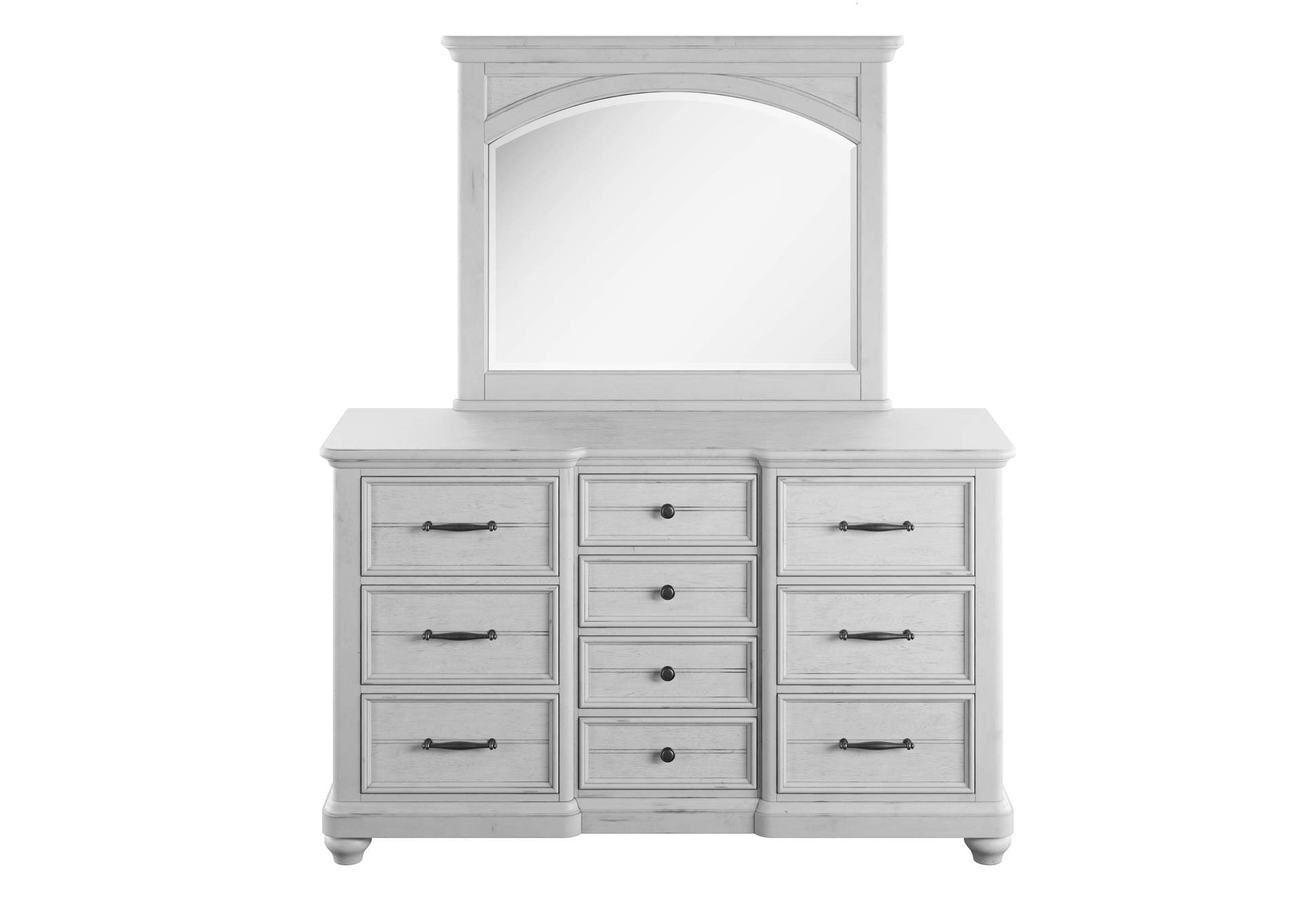 New Haven 10 Drawer Dresser,Emerald Home Furnishings