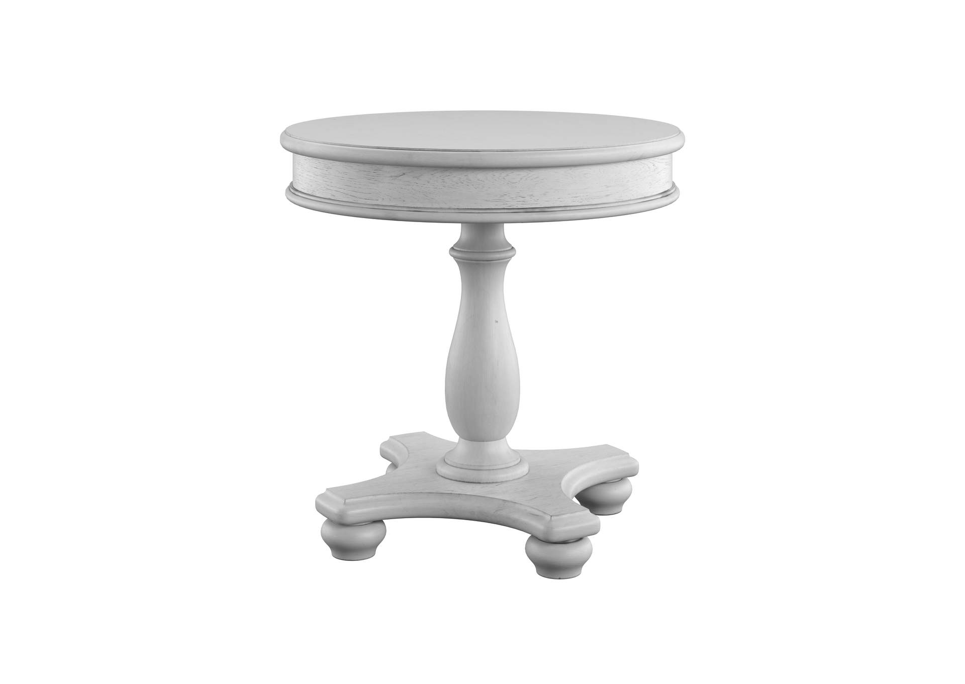 New Haven Round End Table,Emerald Home Furnishings