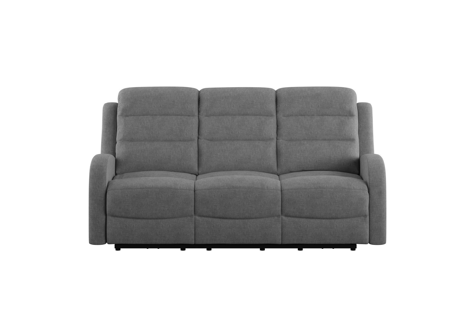 Harvey Dual Power Sofa Recliner And Headrest,Emerald Home Furnishings