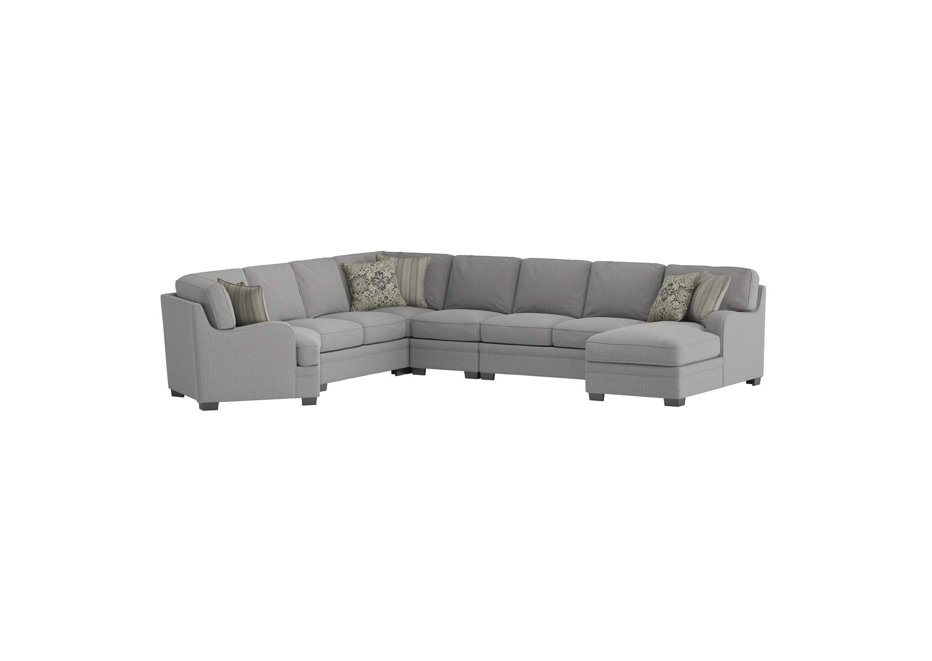 Analiese 6 Piece Sectional,Emerald Home Furnishings