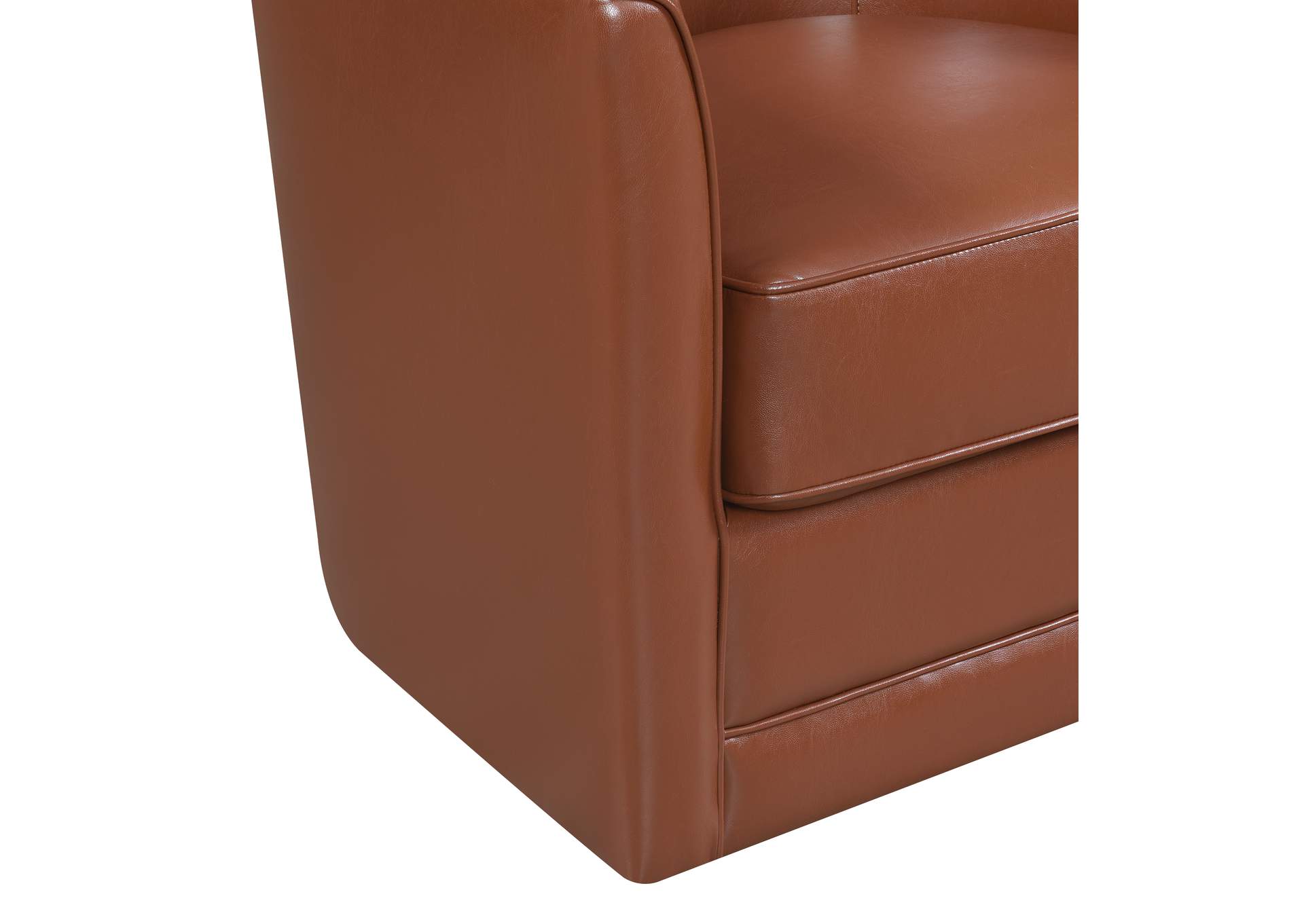 Milo Swivel Accent Chair,Emerald Home Furnishings