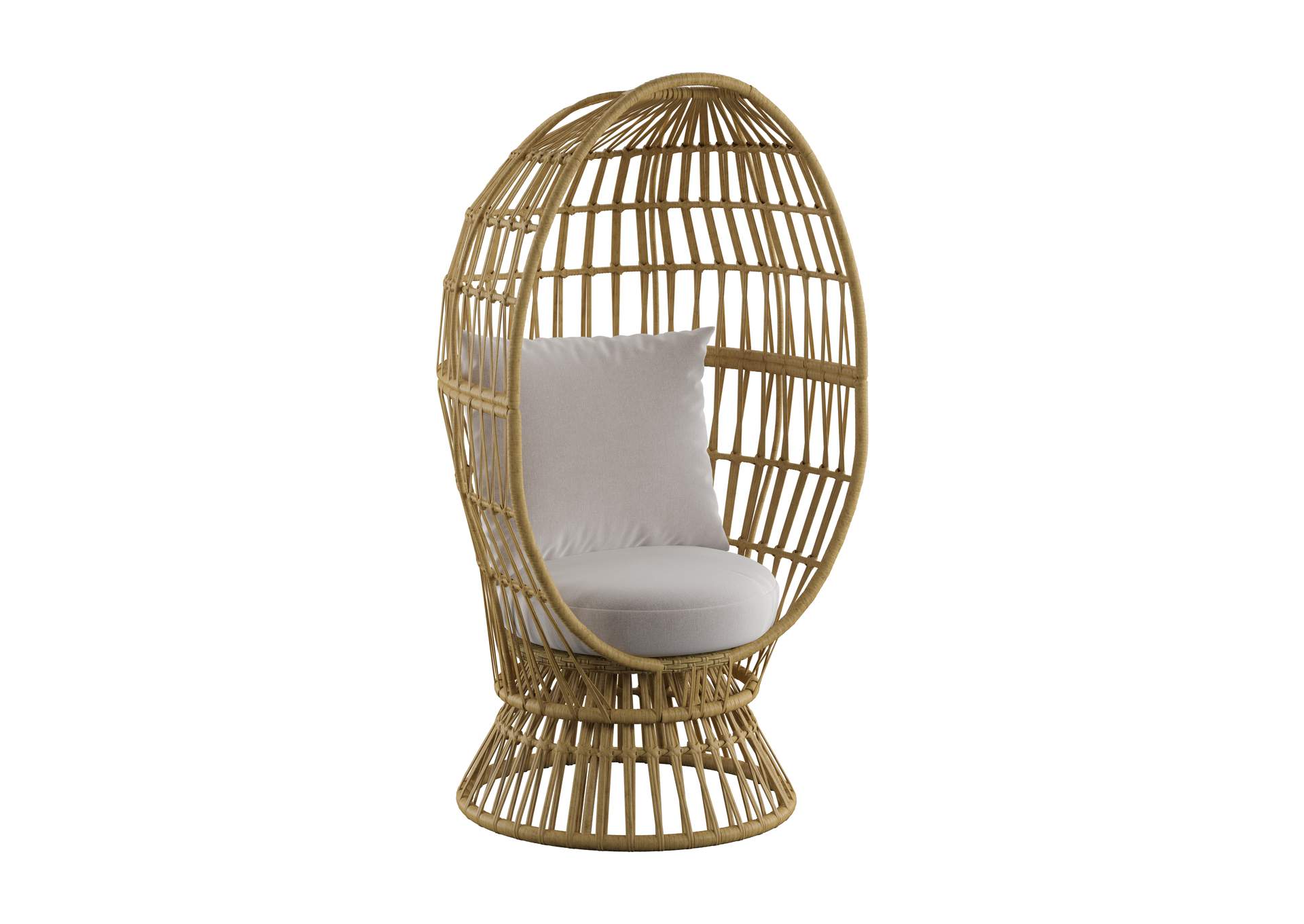Austin Austin Outdoor Swivel Basket Chair,Emerald Home Furnishings