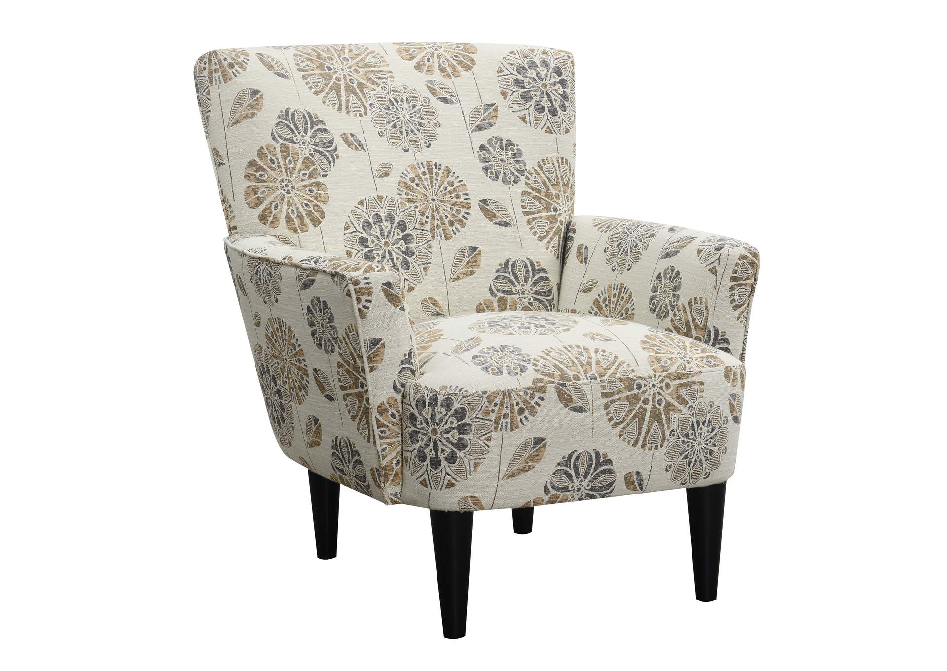 Flower Power Accent Chair,Emerald Home Furnishings