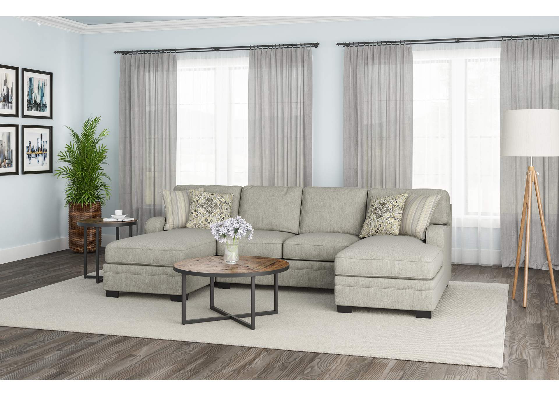 Analiese U-Shaped Sectional,Emerald Home Furnishings