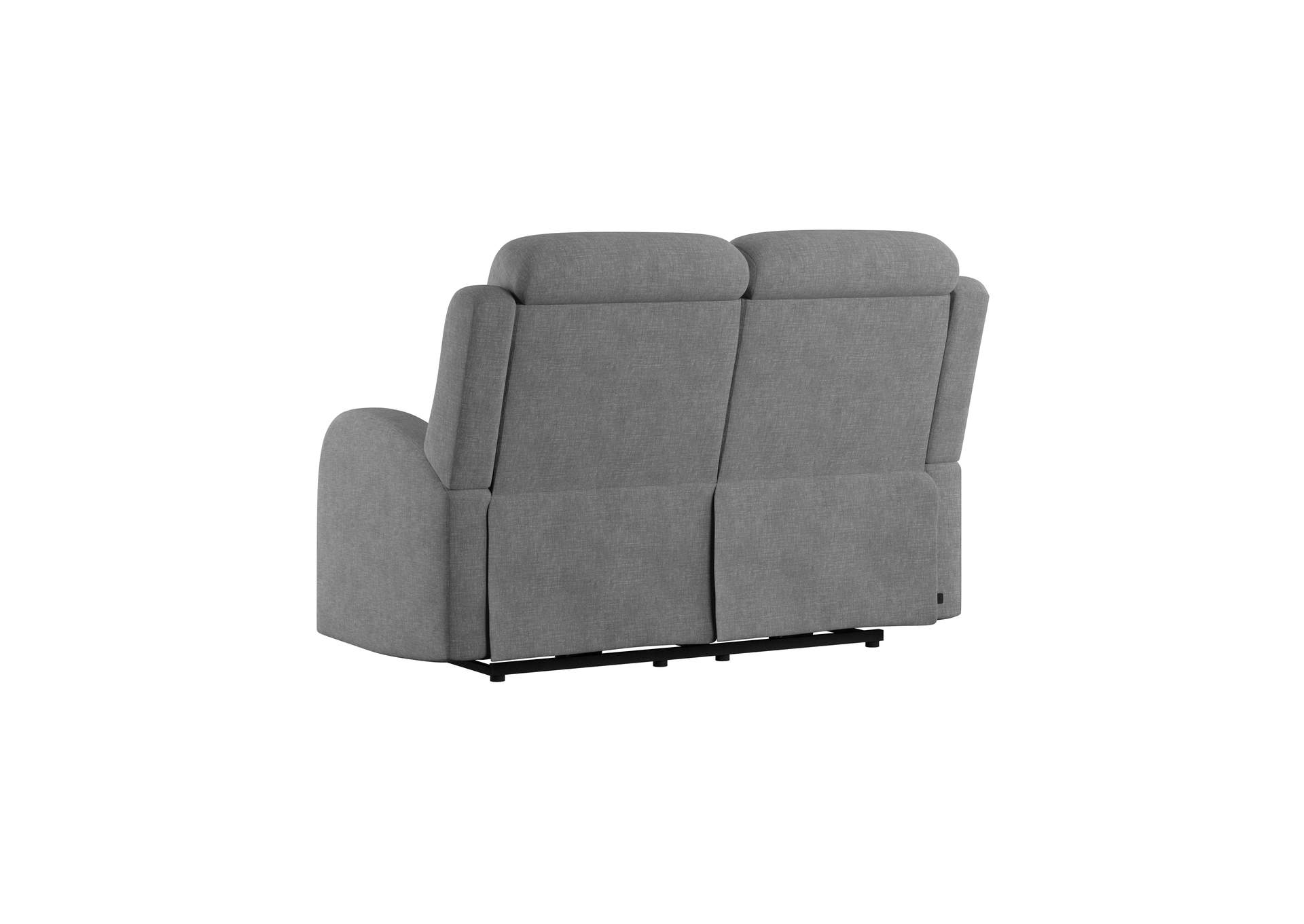 Harvey Dual Power Loveseat And Headrest,Emerald Home Furnishings