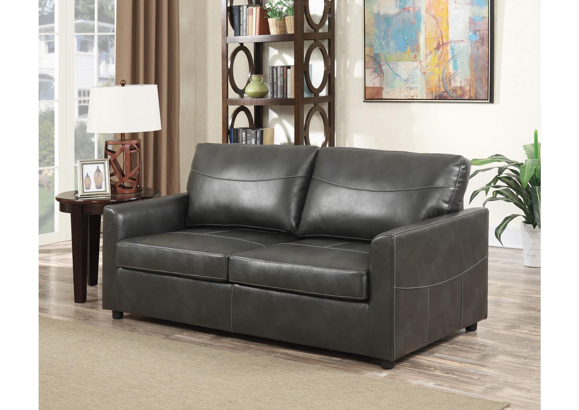 Slumber Queen Sleeper Sofa,Emerald Home Furnishings