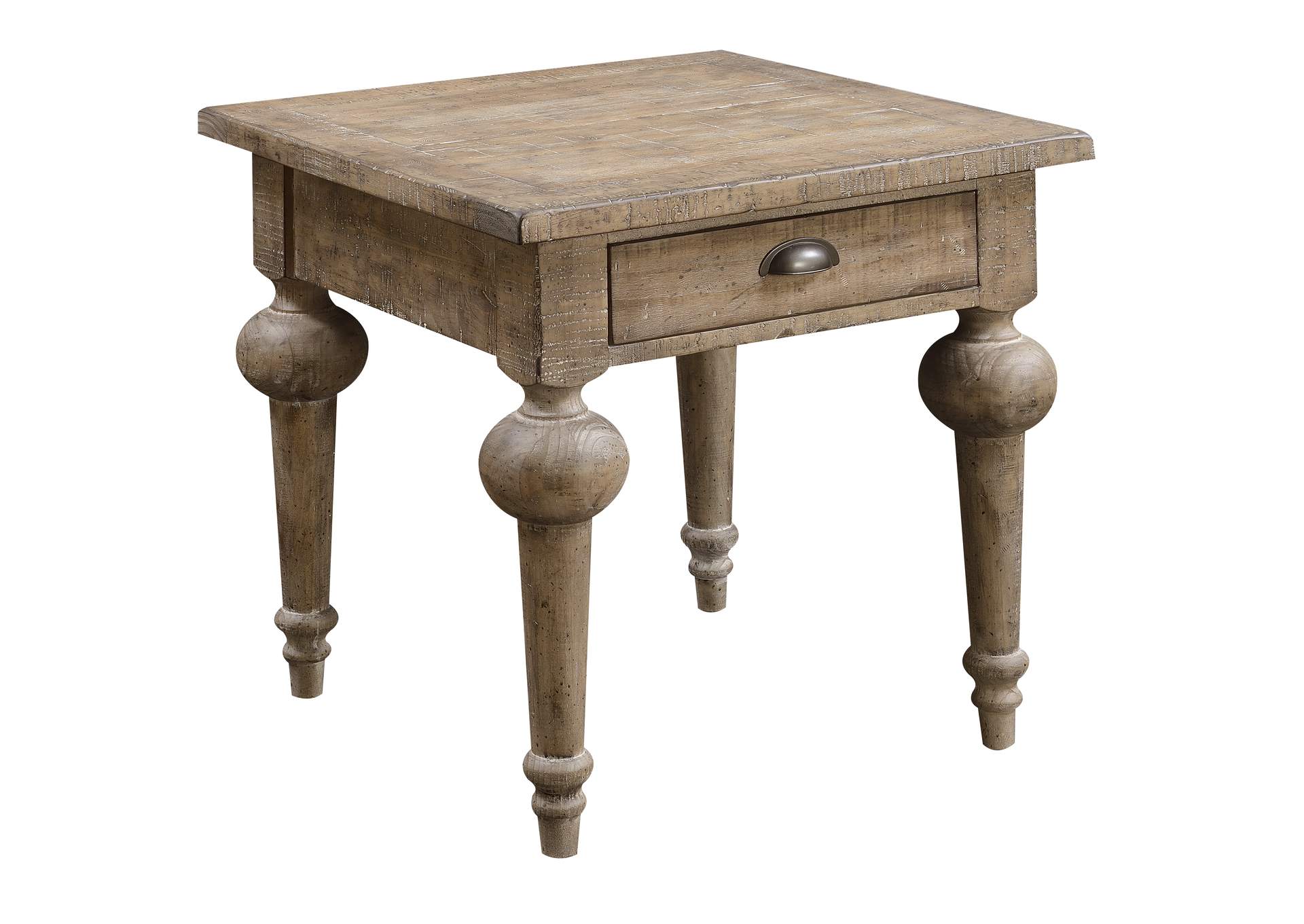 Interlude Square End Table,Emerald Home Furnishings