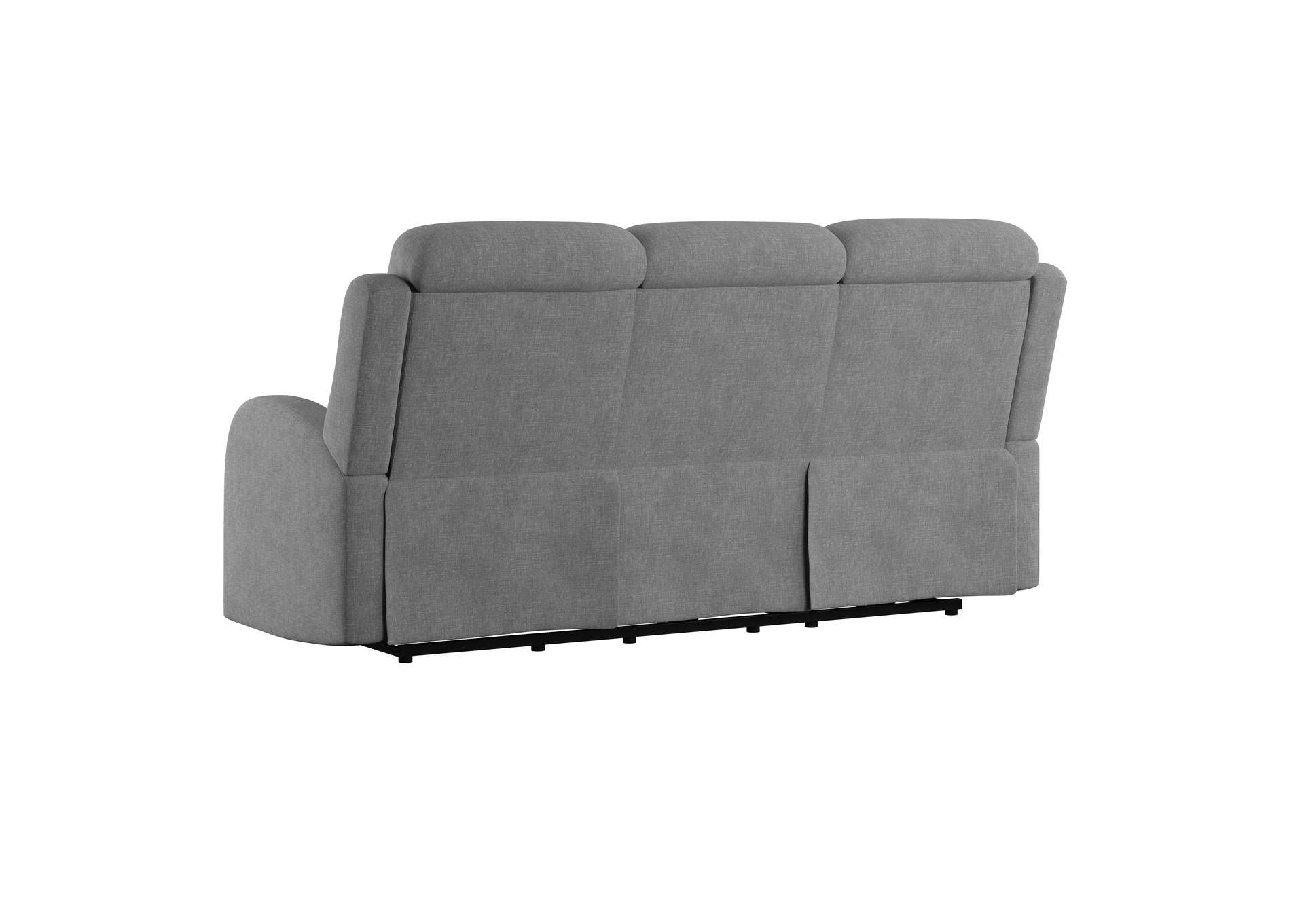 Harvey Dual Power Sofa Recliner And Headrest,Emerald Home Furnishings