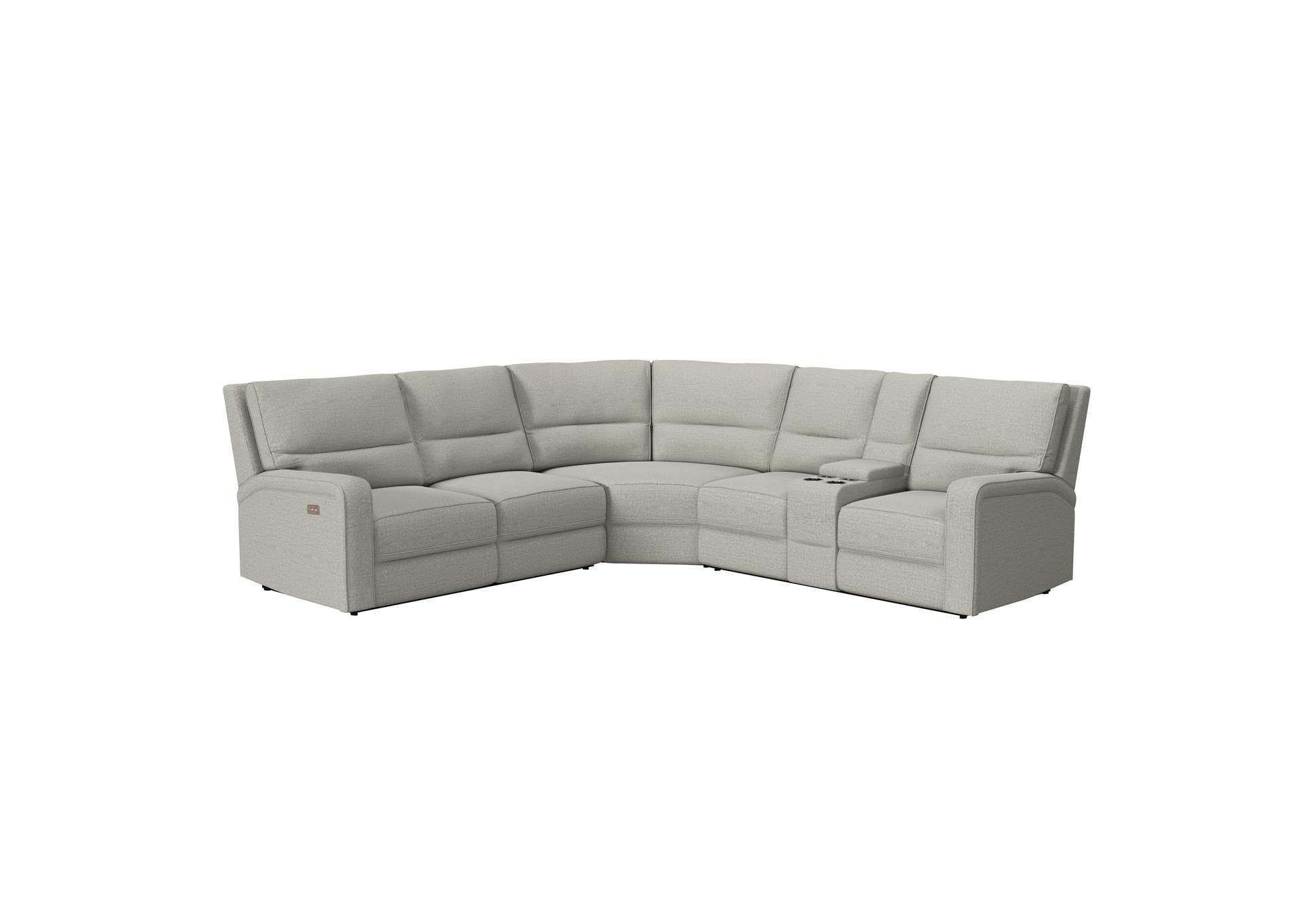 Medford Power 3-Seat Reclining Sectional,Emerald Home Furnishings