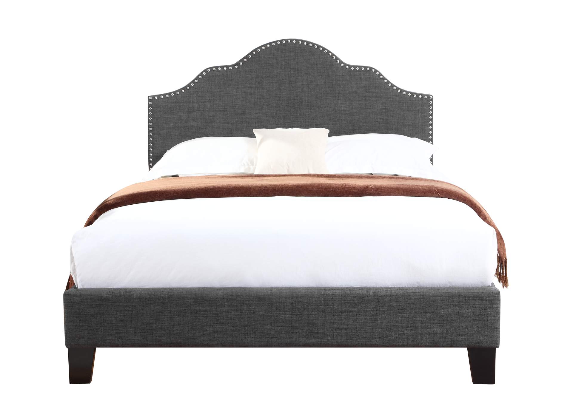 Madison King Upholstered Bed,Emerald Home Furnishings