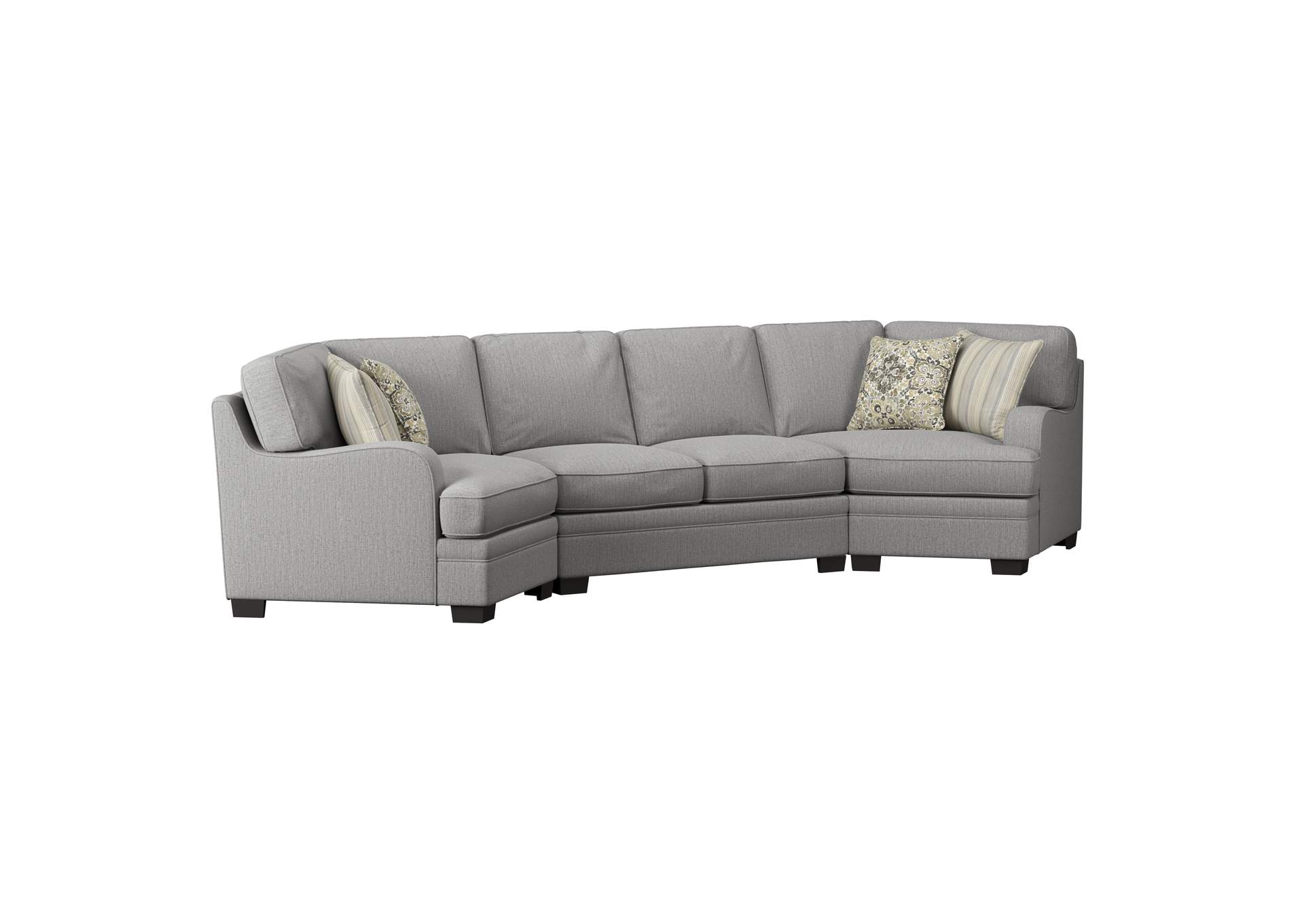 Analiese Cuddler Sectional,Emerald Home Furnishings