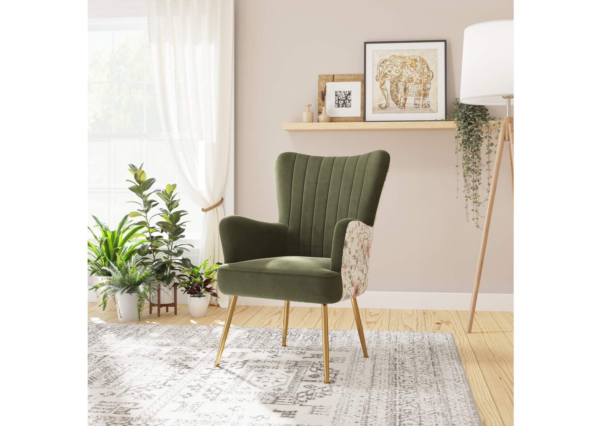 Amera Accent Chair,Emerald Home Furnishings