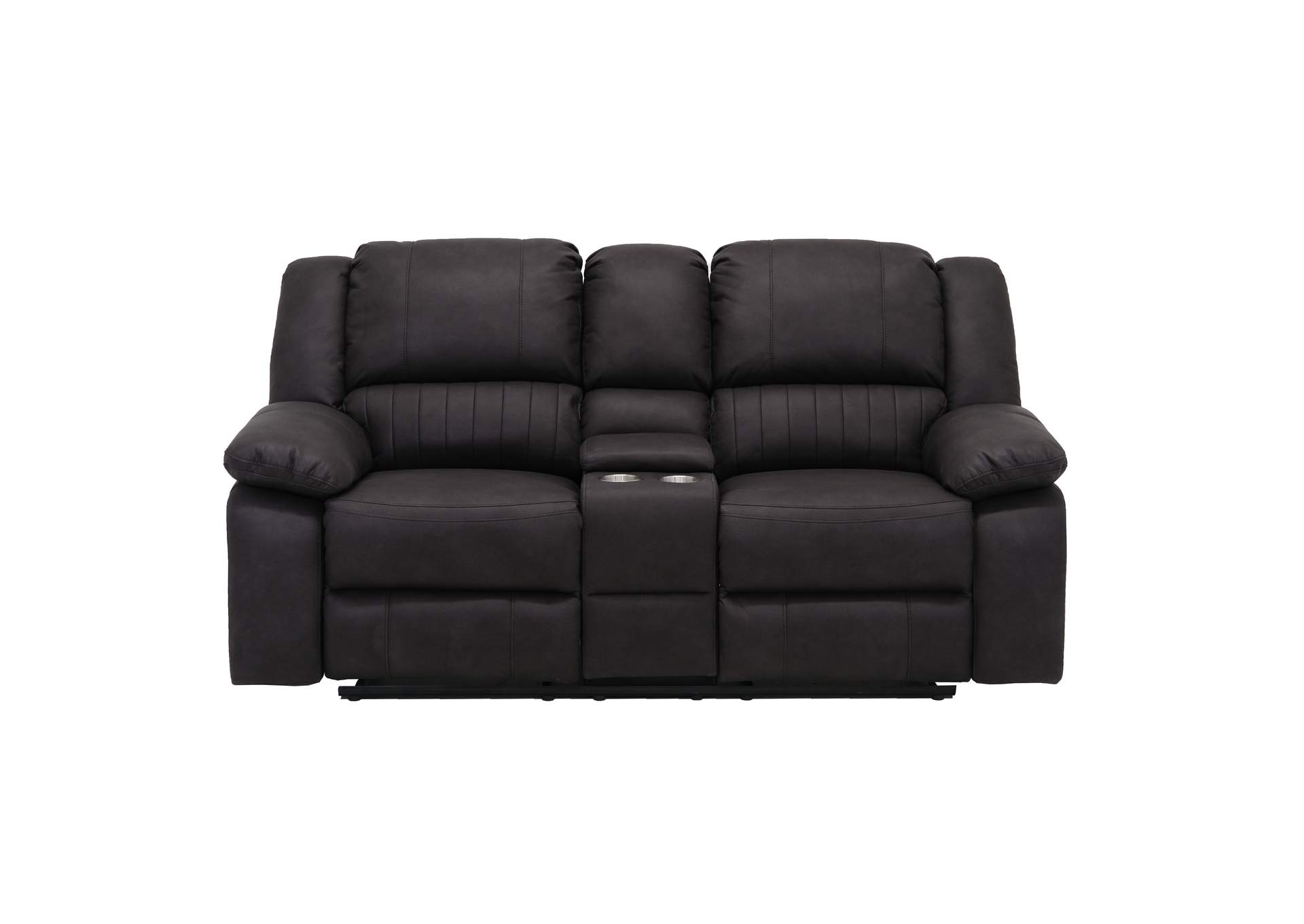 Navaro Reclining Console Loveseat,Emerald Home Furnishings