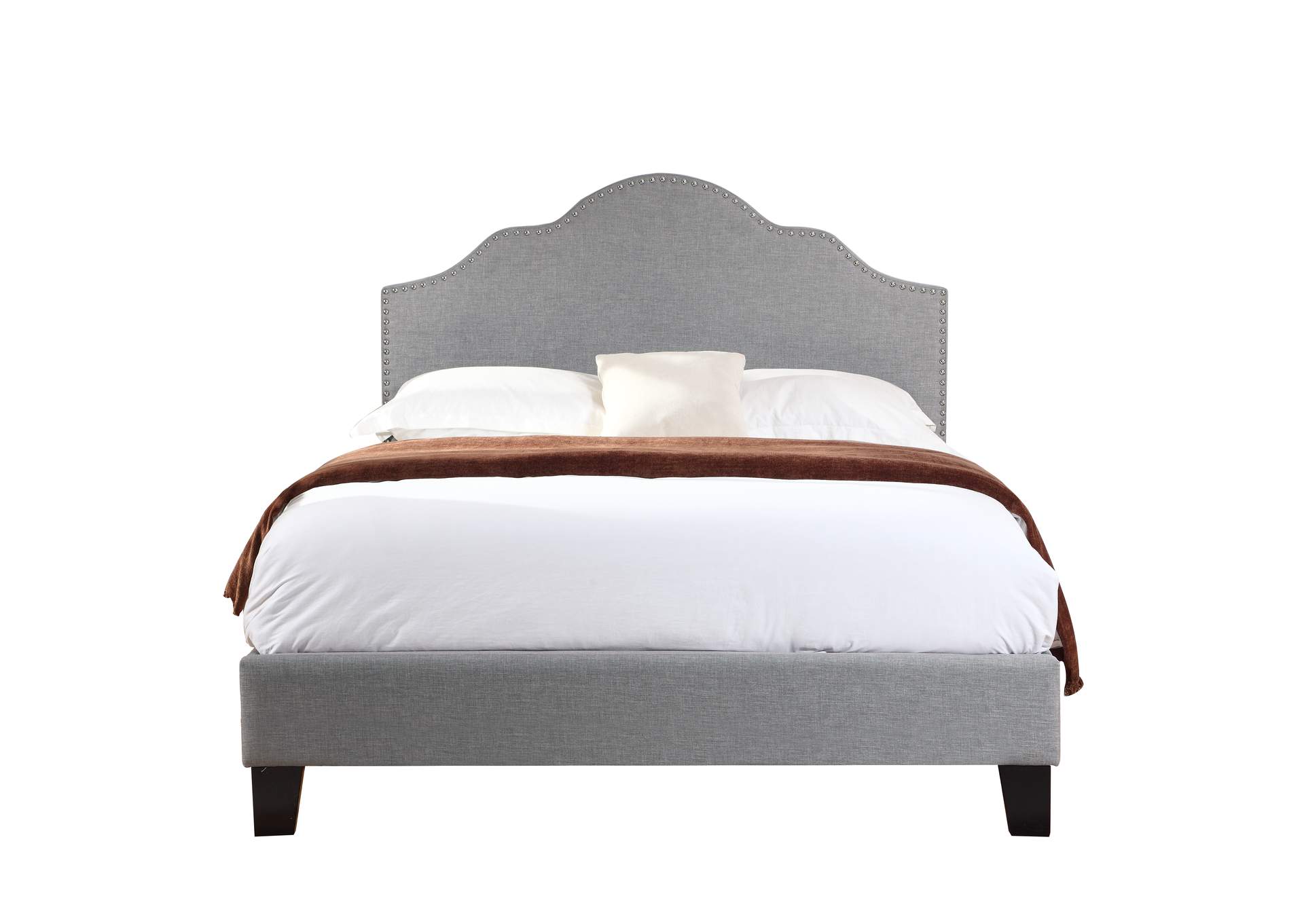 Madison King Upholstered Bed,Emerald Home Furnishings