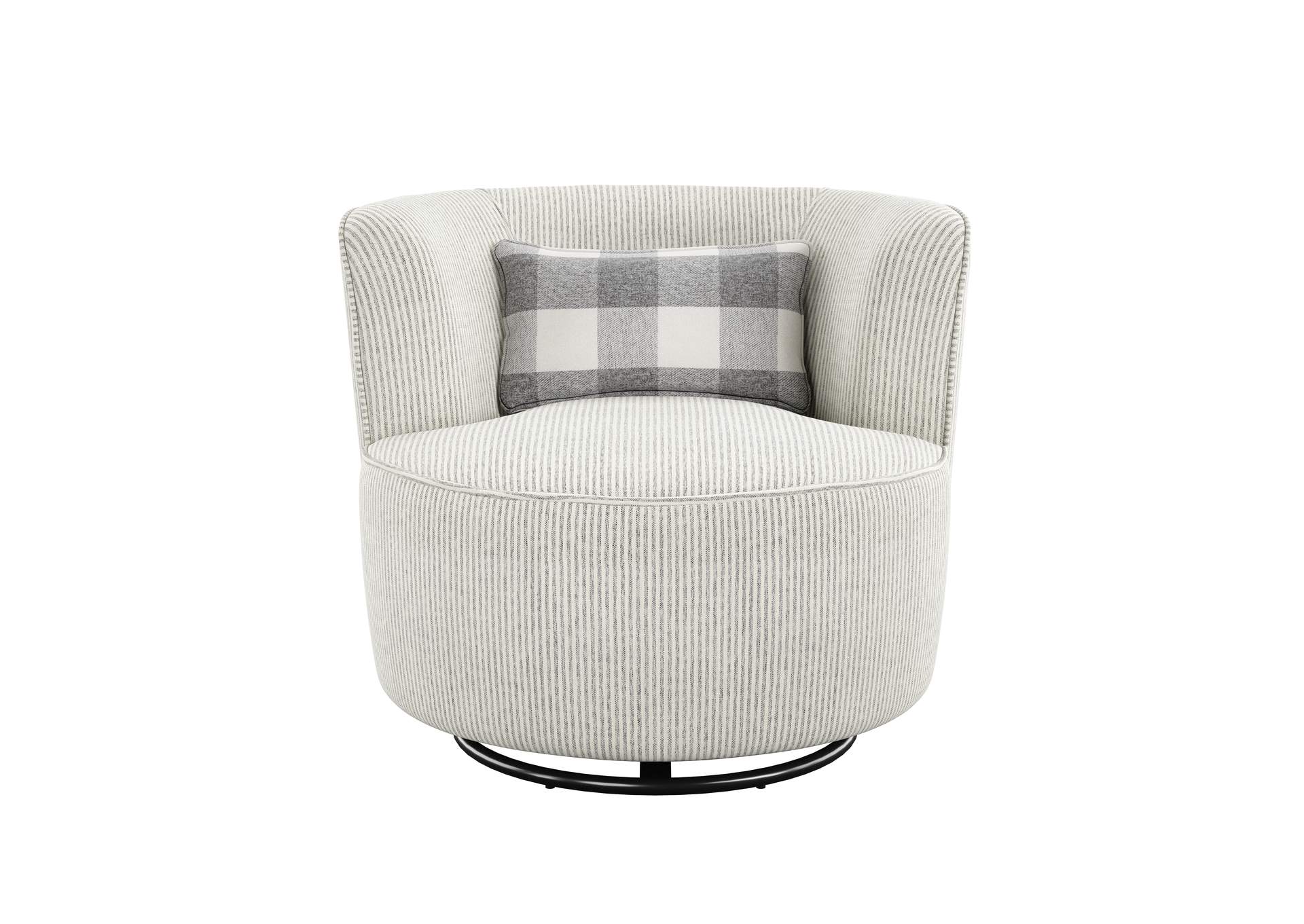 Benzley Swivel Glider Accent Chair,Emerald Home Furnishings