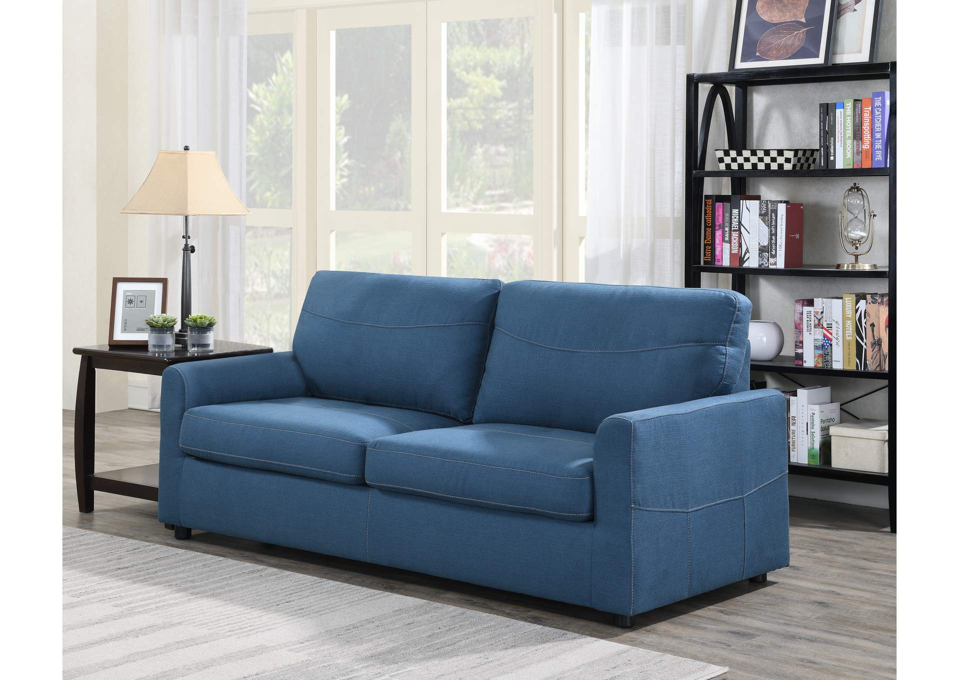 Slumber Queen Sleeper Sofa,Emerald Home Furnishings