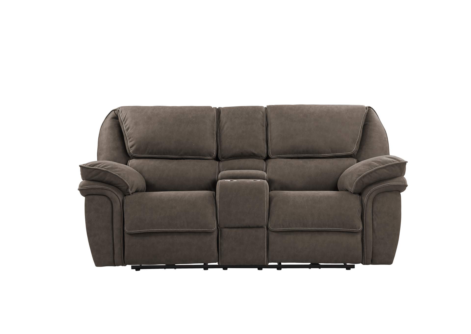 Allyn Power Console Loveseat,Emerald Home Furnishings