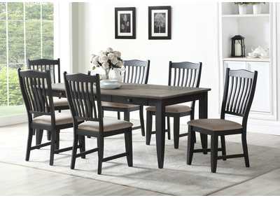 Image for Buchanan Classic Black Upholstered Dining Chair