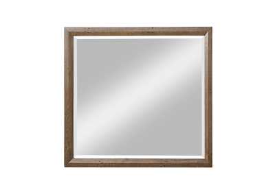 Image for Pine Valley Caramel Brown Mirror
