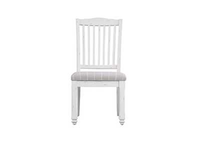 Image for Centerville Antique White Upholstered Seat Dining Chair
