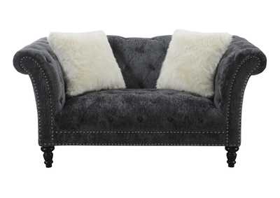 Image for Hutton Ii Charcoal Gray Loveseat