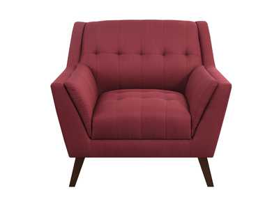 Image for Binetti Brick Red Accent Chair