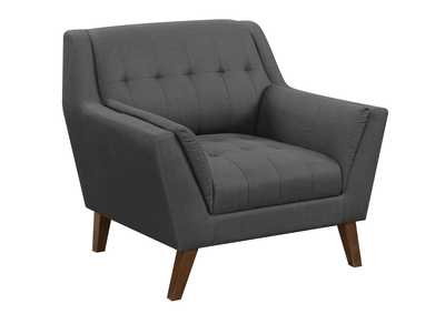 Image for Binetti Charcoal Pebble Accent Chair
