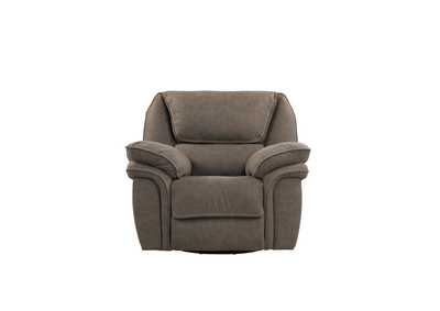Image for Allyn Gray Taupe Swivel Gliding Recliner