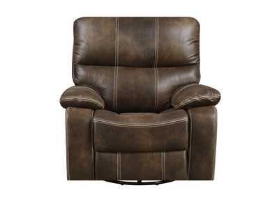 Image for Jessie James Chocolate Brown Swivel Gliding Recliner
