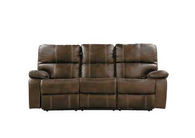 Image for Jessie James Chocolate Brown Power Reclining Sofa
