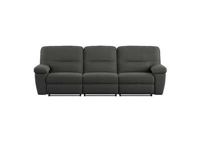 Image for Alberta Charcoal Gray 3 Seat Reclining Modular Sofa