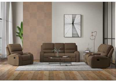 Image for Adrian Reclining Glider Console Loveseat