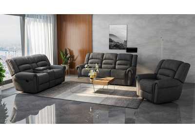Image for Baldwin Reclining Console Loveseat