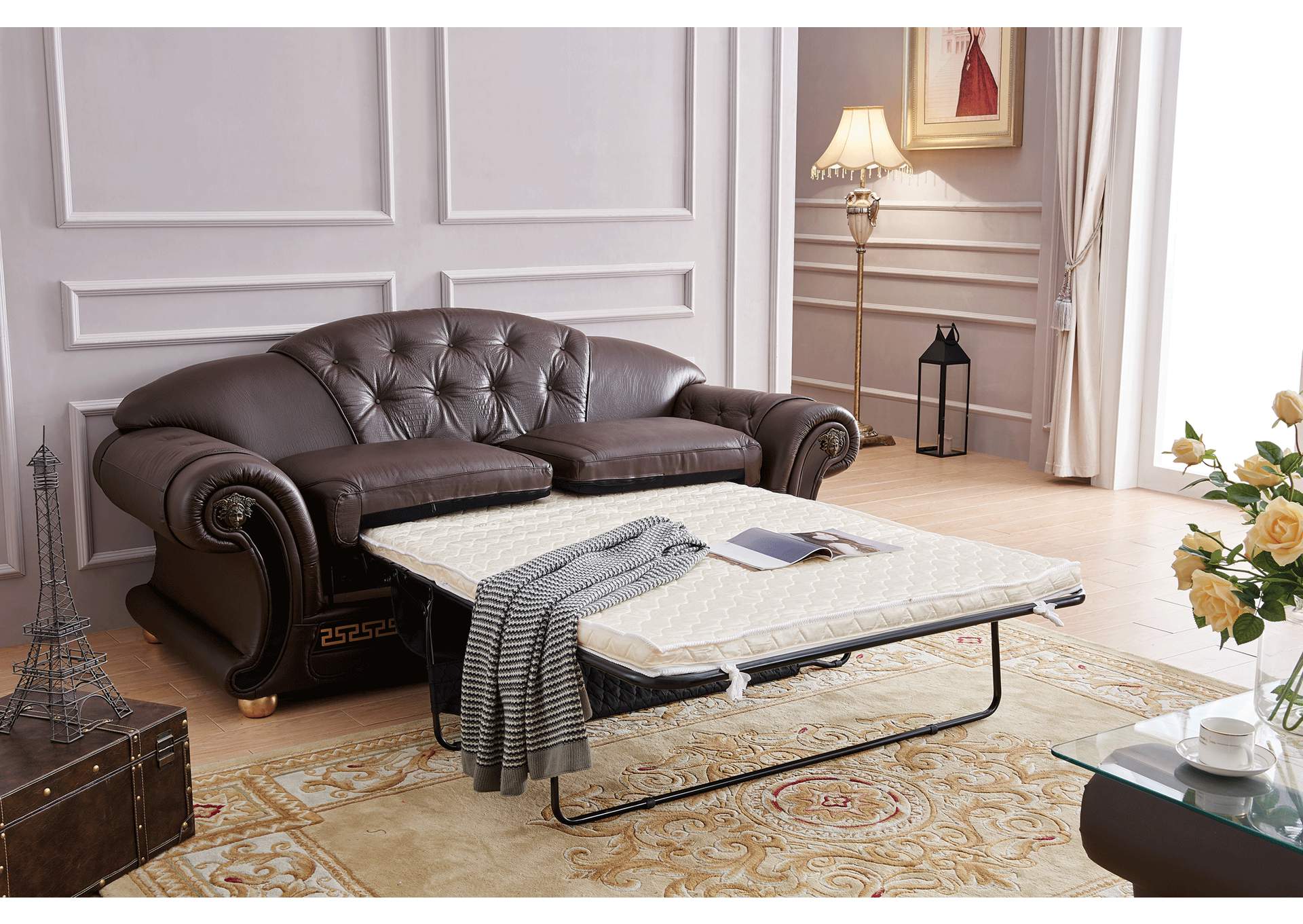 Apolo Sofa-bed Brown,ESF Wholesale Furniture
