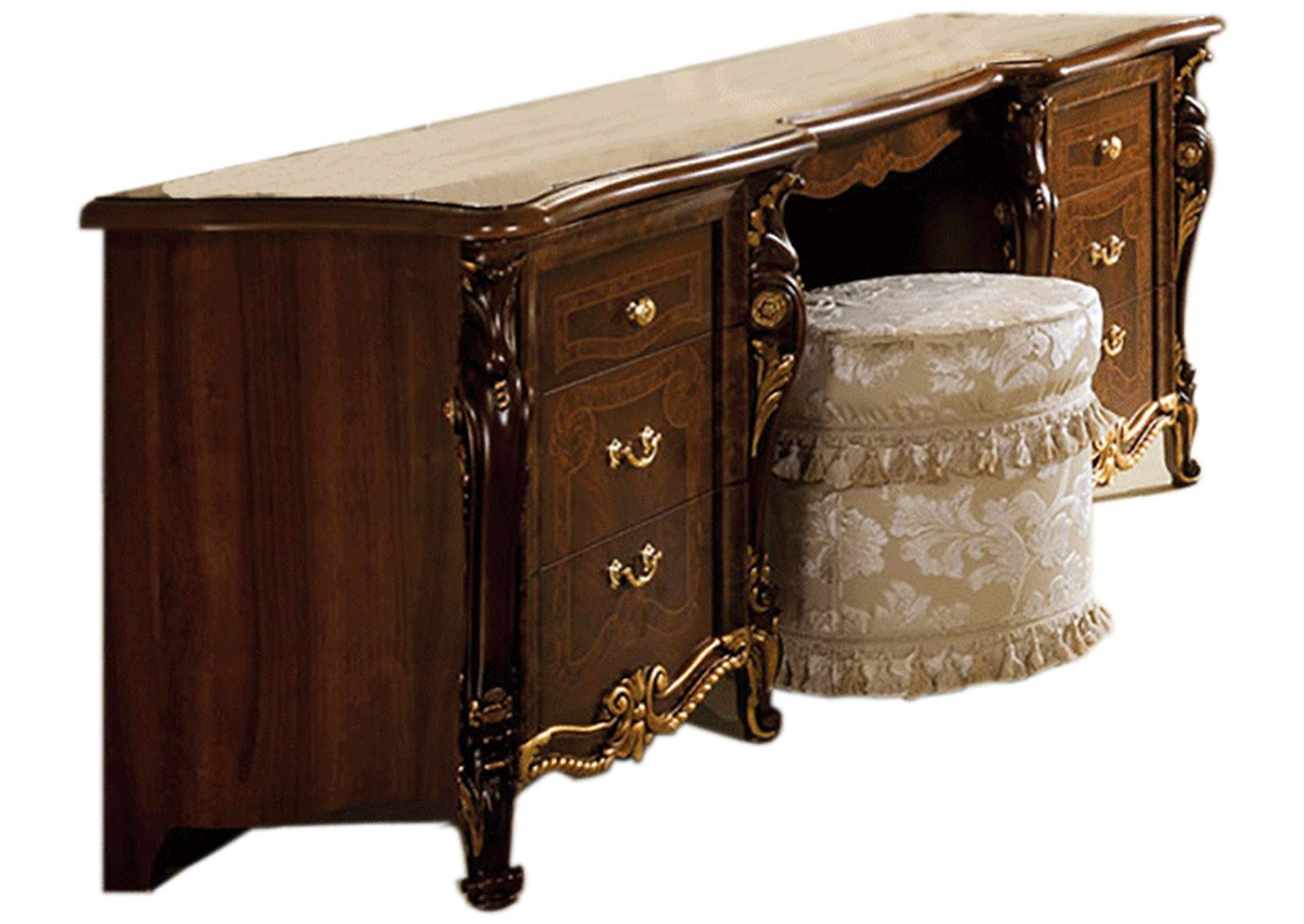 Donatello Vanity Dresser SET,ESF Wholesale Furniture
