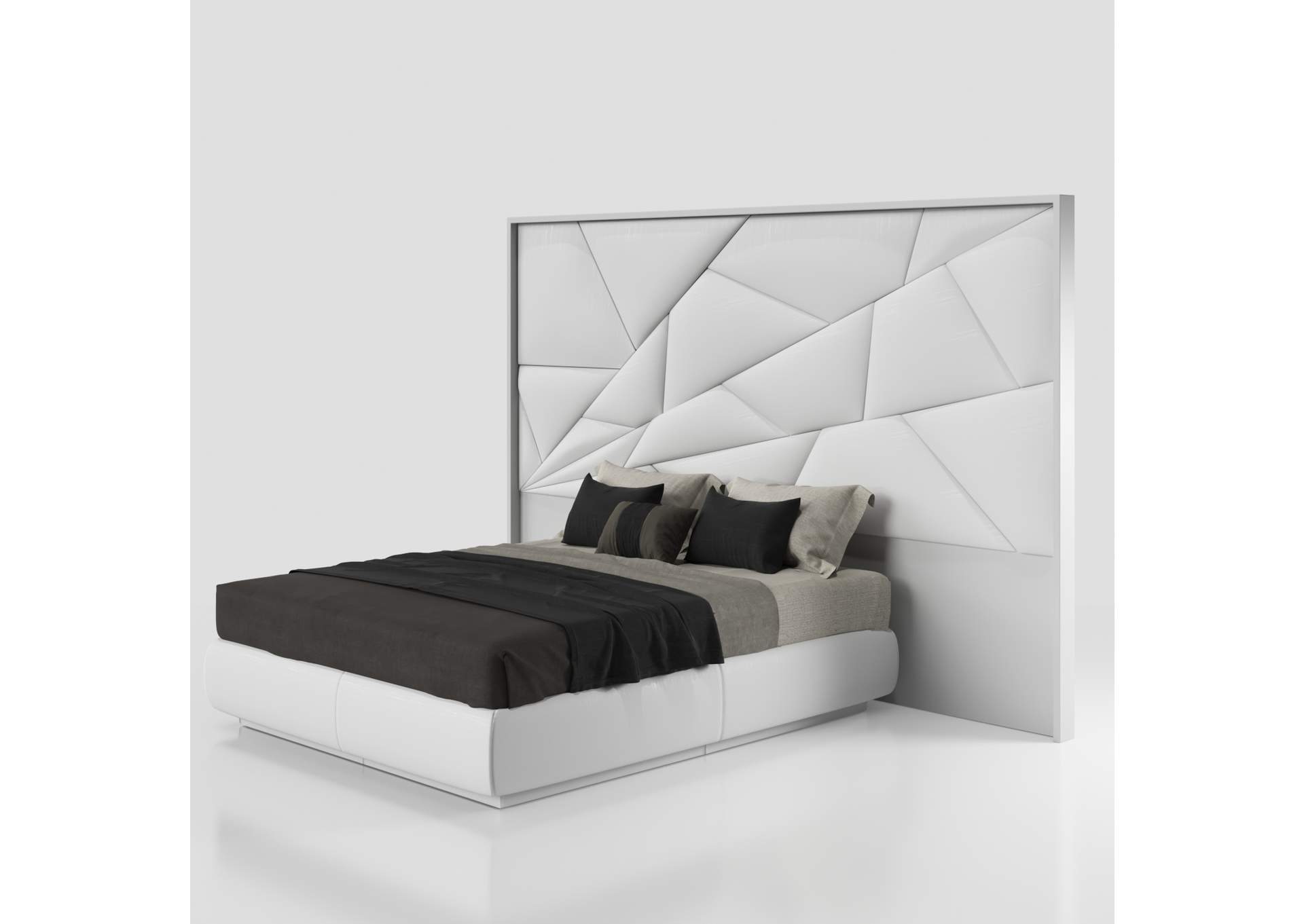 Majesty Bedroom with Light And Kiu Cases SET,ESF Wholesale Furniture