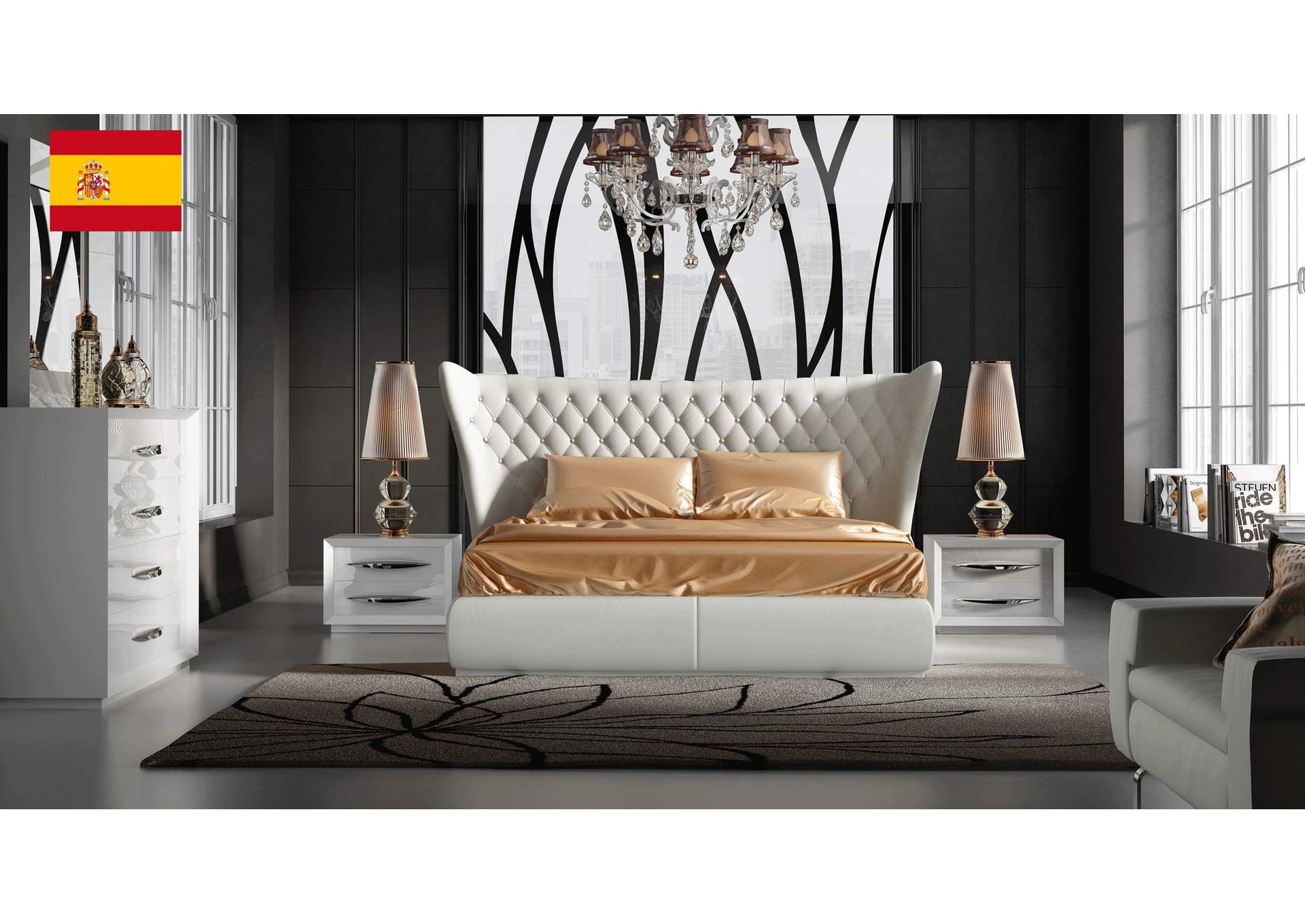 Miami Bedroom SET,ESF Wholesale Furniture