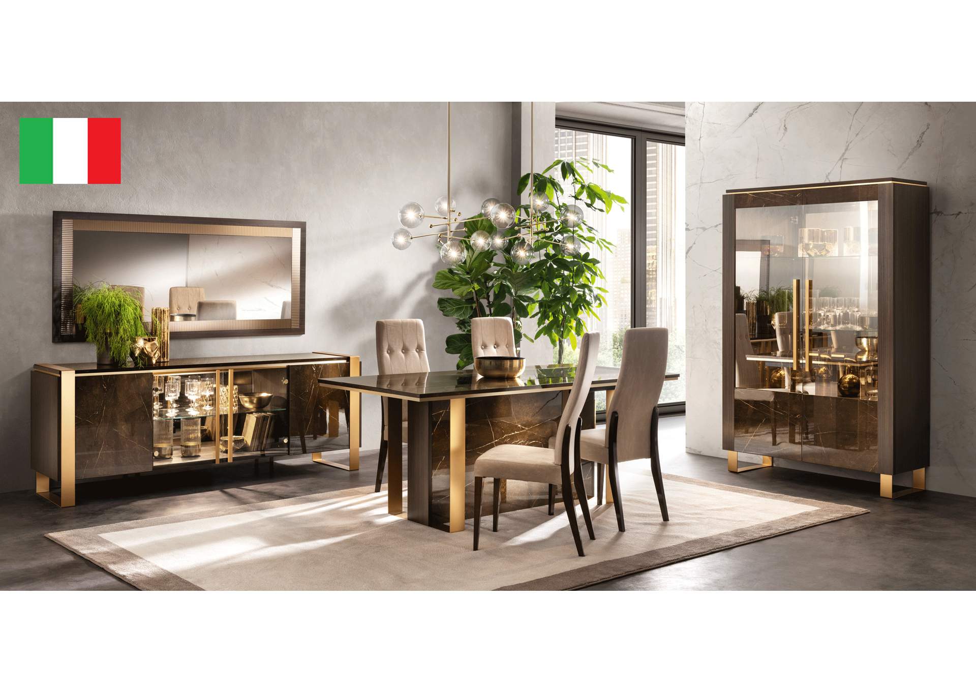 Essenza Dining By Arredo Classic, Italy SET,ESF Wholesale Furniture