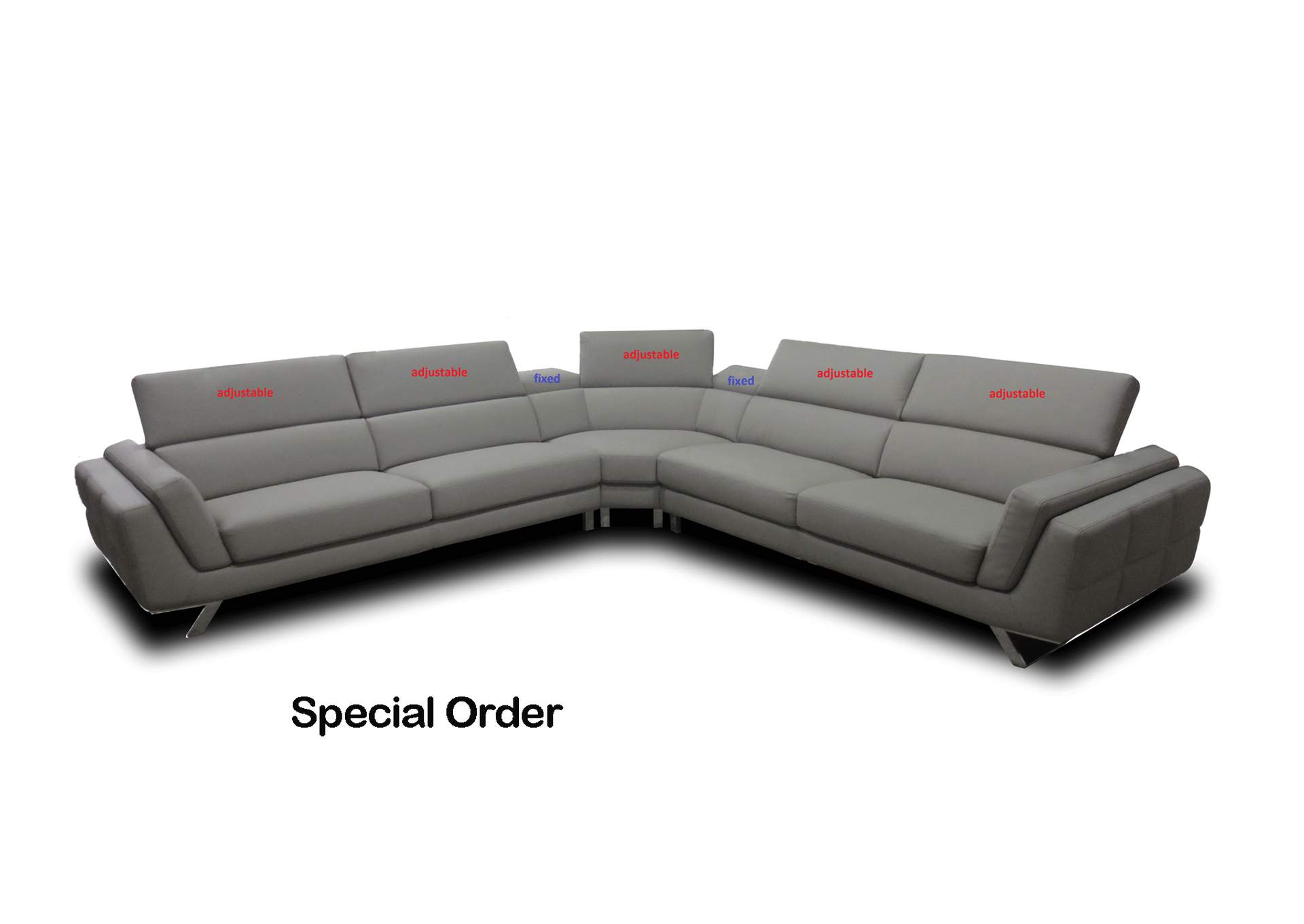 582 Sectional Left SET,ESF Wholesale Furniture