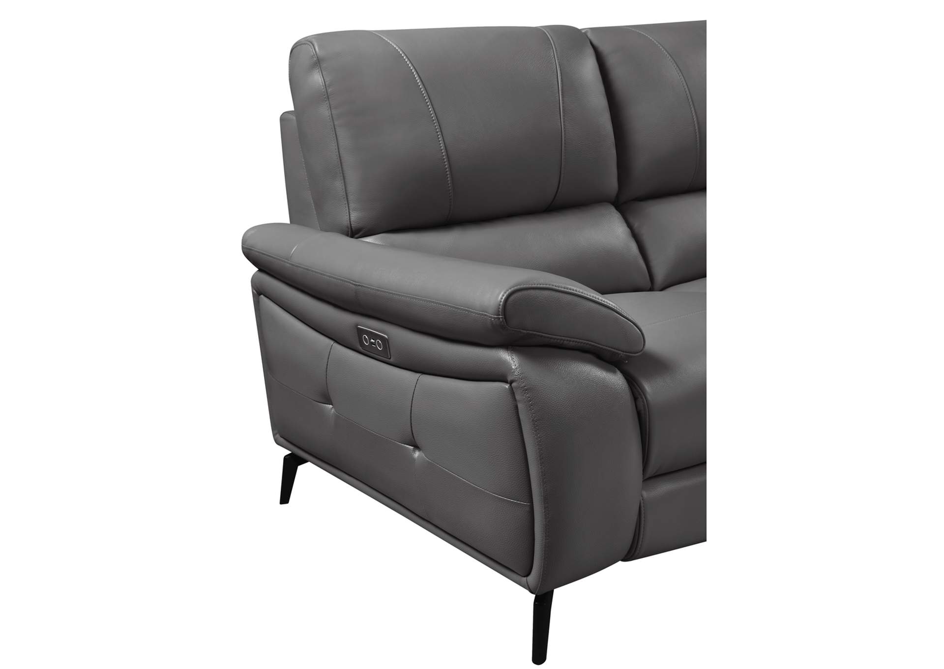 2934 Dark Grey with Electric Recliners SET,ESF Wholesale Furniture