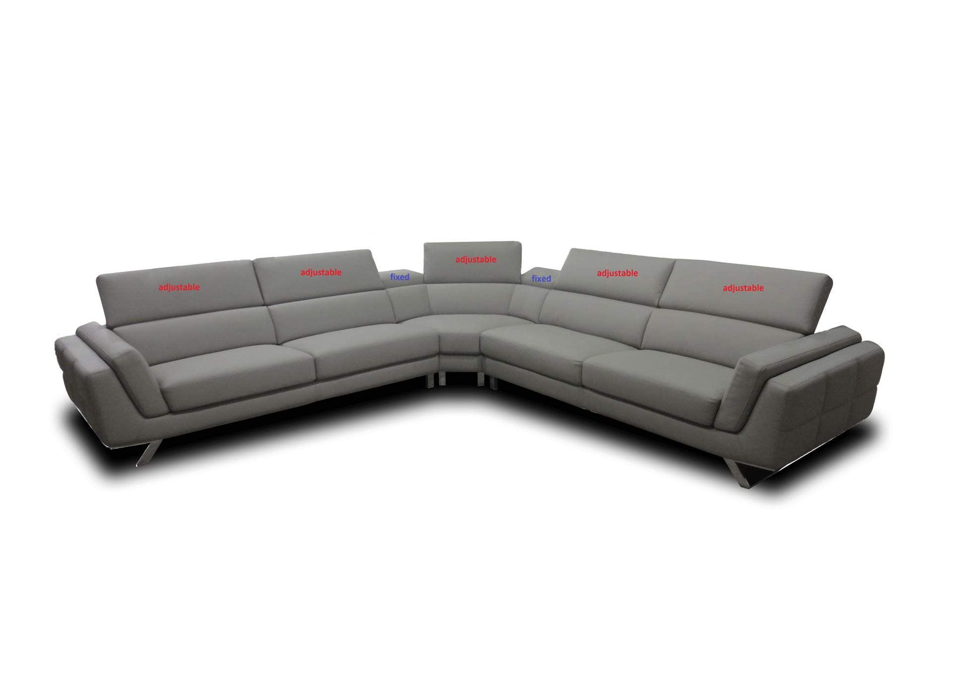 582 Sectional Left,ESF Wholesale Furniture