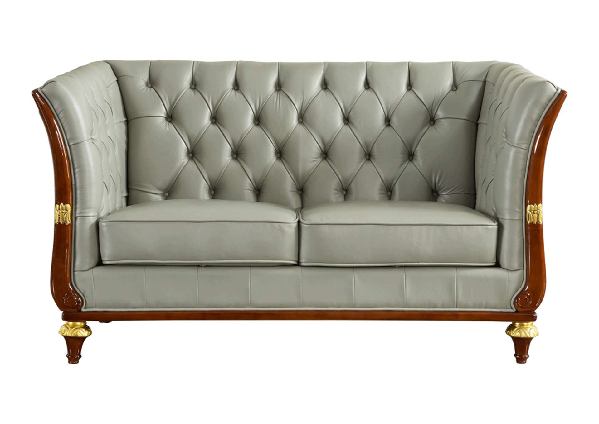 401 Grey Leather SET,ESF Wholesale Furniture
