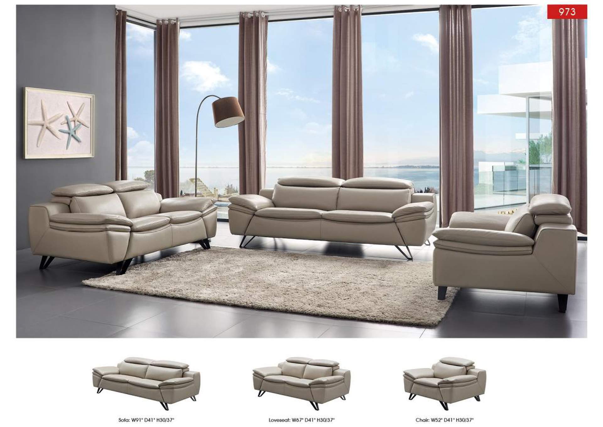 973 Living Room SET SET,ESF Wholesale Furniture