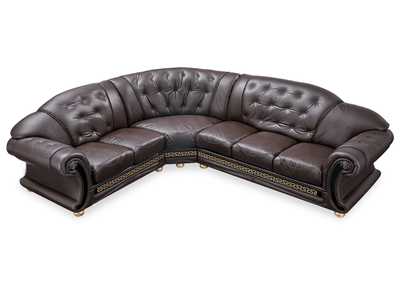 Image for Apolo Sectional Left Facing Brown