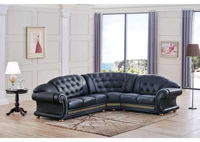Image for Apolo Sectional Right Facing Black