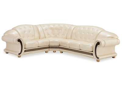 Image for Apolo Sectional Left Facing Pearl